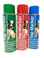 Značkovací sprej, TopMarker 500 ml, modrý Značkovací sprej, TopMarker 500 ml, modrý