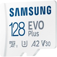Samsung Evo+ microSD karta 128GB 130/U3 A2V30 2023 Samsung Evo+ microSD karta 128GB 130/U3 A2V30 2023