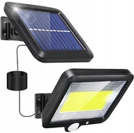 HALOGÉNOVÁ LED SOLARNÁ LAMPA, SÚMRAK POHYBOVÝ SENZOR