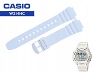 Casio W-214/W-214HC-7AV/W-214HC-7 remienok biely 16mm ORIGINÁL Casio W-214/W-214HC-7AV/W-214HC-7 remienok biely 16mm ORIGINÁL
