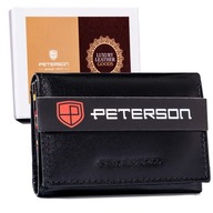 PETERSON elegantná malá dámska kožená peňaženka PETERSON elegantná malá dámska kožená peňaženka