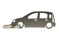 Kľúčenka Fiat Panda II, nehrdzavejúca oceľ Kľúčenka Fiat Panda II, nehrdzavejúca oceľ