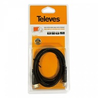 HDMI kábel 1,5 m HQ Televes ULTRA HD 4K 2.0 HDMI kábel 1,5 m HQ Televes ULTRA HD 4K 2.0