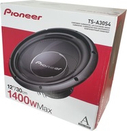 PIONEER TS-A30S4 VÝKON 400 - 1400 W SUBWOOFER 30 cm