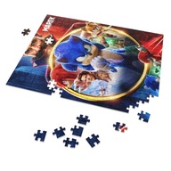 Puzzle + NAME box SONIC 2 Ježek A4 110 el Puzzle + NAME box SONIC 2 Ježek A4 110 el