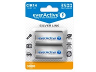 2X BATÉRIE C R14 HR14 LR14 EVERACTIVE SILVER LINE 3500MAH 2X BATÉRIE C R14 HR14 LR14 EVERACTIVE SILVER LINE 3500MAH