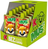 Kubuś Mousse pre deti 100% jablko banán x12 Kubuś Mousse pre deti 100% jablko banán x12
