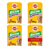 Pedigree Biscrok Original 4x500g Pochúťka pre psov Pedigree Biscrok Original 4x500g Pochúťka pre psov