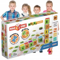 MAGICUBE MATHS Blocks Magnetická puzzle STAVBA pre DIEŤA Zaujímavé MAGICUBE MATHS Blocks Magnetická puzzle STAVBA pre DIEŤA Zaujímavé