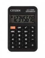 Vrecková škola CALCULATOR CITIZEN LC-110NR Vrecková škola CALCULATOR CITIZEN LC-110NR