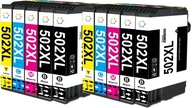 10x atrament pre EPSON 502 XL XP-5100 WF-2800 WF-2860 10x atrament pre EPSON 502 XL XP-5100 WF-2800 WF-2860