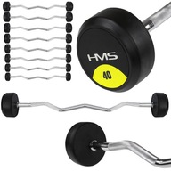 PEVNÁ TYČ PRYŽOVÁ TYČ NA CVIČENIE HMS 40 KG PEVNÁ TYČ PRYŽOVÁ TYČ NA CVIČENIE HMS 40 KG