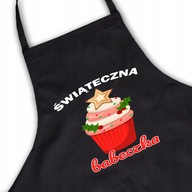 Kuchynská zástera Darčekový vzor VIANOČNÝ CUPPY Kuchynská zástera Darčekový vzor VIANOČNÝ CUPPY