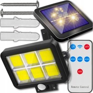 SOLÁRNE LAMPA SO SÚMRAKOVÝM SENZOROM POHYBU LED VONKAJŠIA ZÁHRADA + DIAĽKOVÉ OVLÁDANIE SOLÁRNE LAMPA SO SÚMRAKOVÝM SENZOROM POHYBU LED VONKAJŠIA ZÁHRADA + DIAĽKOVÉ OVLÁDANIE