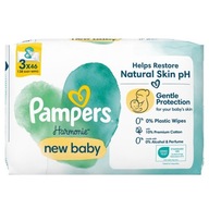 Pampers Harmonie New Baby vlhčené obrúsky pre deti 3x46 ks Pampers Harmonie New Baby vlhčené obrúsky pre deti 3x46 ks
