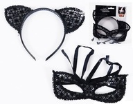 MAČKA SLÚCHADLO UŠI SADA MAČKA MASKA MAČIATKA KARNEVAL MAČKA SLÚCHADLO UŠI SADA MAČKA MASKA MAČIATKA KARNEVAL