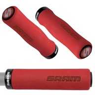 Rukoväte riadidiel Sram 129 mm červeno-čierne Rukoväte riadidiel Sram 129 mm červeno-čierne