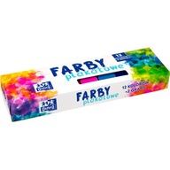 Plagátové farby 12 farieb + 2 zdarma 20ml OXFORD