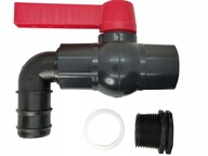 Kohútikový ventil 1 palcový faucet veko suda IBC