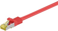 Sieťový kábel, CAT 6A S/FTP s CAT7 červený 15 m Sieťový kábel, CAT 6A S/FTP s CAT7 červený 15 m