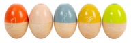 Drevený nástroj na vajíčka maracas pre deti Sfd