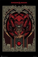 Príručka Dungeons and Dragons - plagát 61x91,5 cm
