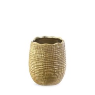 Selma dekoratívna váza (FI) 13x15cm Hnedá