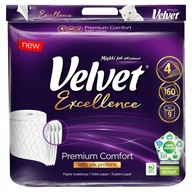 Toaletný papier VELVET Excellence 4w 9 roliek
