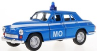 KOVOVÝ MODEL AUTA Z PRL ERA MILICE PO 1:34 KOVOVÝ MODEL AUTA Z PRL ERA MILICE PO 1:34