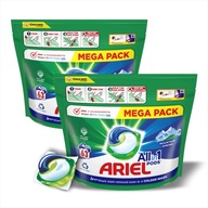 ARIEL PODS MOUNTAIN SPRING VŠETKO V JEDNOM 2X63KS BIELE Umývacie kapsuly