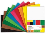 Happy Color DEKORATÍVNY PLST 10 kusov MIX FARIEB Happy Color DEKORATÍVNY PLST 10 kusov MIX FARIEB