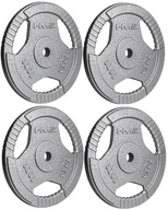 HMS Hammertone Plates Liatinové závažia na krk činky 4x10 kg HMS Hammertone Plates Liatinové závažia na krk činky 4x10 kg
