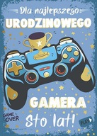Narodeninová karta pre hráča Large XL Premium PCP36 Narodeninová karta pre hráča Large XL Premium PCP36
