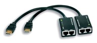 HDMI extender cez Cat.6 / 6a / 7 krútený pár kábel na 60m Full HD