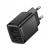 Baseus Small 2x USB 10,5W 2,1A sieťová nabíjačka Baseus Small 2x USB 10,5W 2,1A sieťová nabíjačka