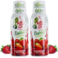 Fruttamax sirupy s príchuťou 2x Strawberry Light, 500ml