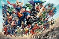 Plagát DC Comics Universe Rebirth 91,5x61 cm Plagát DC Comics Universe Rebirth 91,5x61 cm