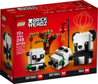 LEGO - BRICKHEADZ - PANDY PRE ČÍNSKY NOVÝ ROK - 40466