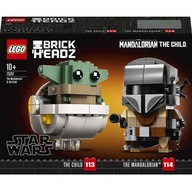 LEGO BrickHeadz Mandalorian a dieťa 75317