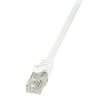 Prepojovací kábel LogiLink CP2071U CAT.6 U/UTP 5m, biely Prepojovací kábel LogiLink CP2071U CAT.6 U/UTP 5m, biely