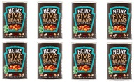 8x 415g HEINZ Five fazuľa v paradajkovej omáčke