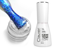 HYBRID TOP NO WIPE ÚDAJE GLITTER CLAVIER 10ML HYBRID TOP NO WIPE ÚDAJE GLITTER CLAVIER 10ML