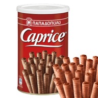 Trubičky s lieskovoorieškovým krémom a kakaom 250g Papadopoulou, sladkosti z Grécka Trubičky s lieskovoorieškovým krémom a kakaom 250g Papadopoulou, sladkosti z Grécka