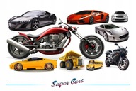 Nálepky na stenu Cars - Super Cars 13 Nálepky na stenu Cars - Super Cars 13