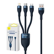 USB kábel Baseus Flash Series 3v1 1,2m