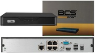 BCS-P-NVR0401-4K-4P-II IP rekordér / 4 PoE, 4K