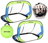 Skladacie futbalové bránky v puzdre + lopta 23cm