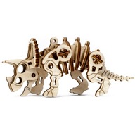 Drevené 3D puzzle Dinosaurus Triceratops Wooden.City Drevené 3D puzzle Dinosaurus Triceratops Wooden.City