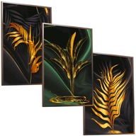 50x40 OBRAZ RÁM PLAGÁT RÁM ZLATÉ LISTY LIST 50x40 OBRAZ RÁM PLAGÁT RÁM ZLATÉ LISTY LIST