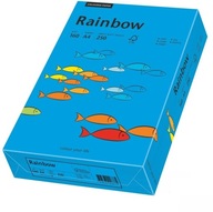 Farebný papier Rainbow A4 160g 250k modrý R88